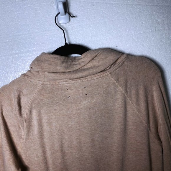 Lou & Grey S Pink Cowl Neck Cozy Oversized Sweater - Picture 5 of 10